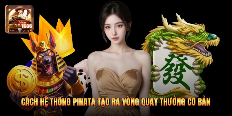 Cách hệ thống Pinata tạo ra vòng quay thưởng cơ bản